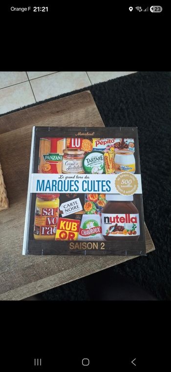 Livre de recettes de Marques Cultes 