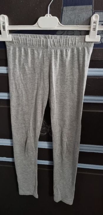 Legging gris clair 8ans
