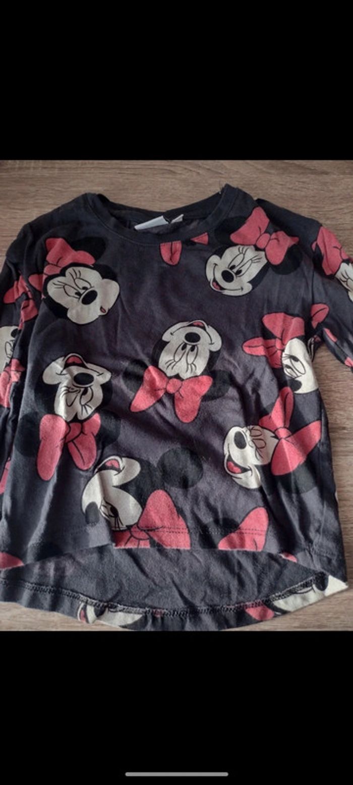 Tee shirt fille taille 8 ans Disney Minnie mouse