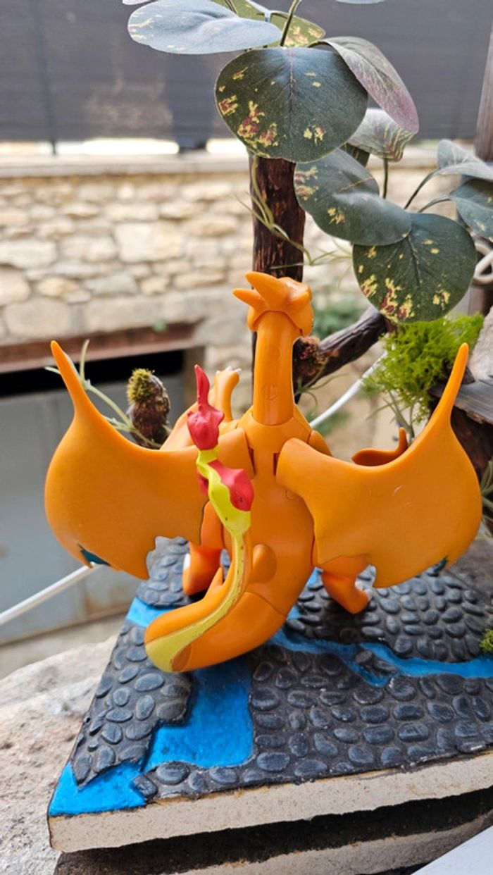 Super grande figurine Pokemon Nintendo tomy Mega-Dracaufeu - photo numéro 8