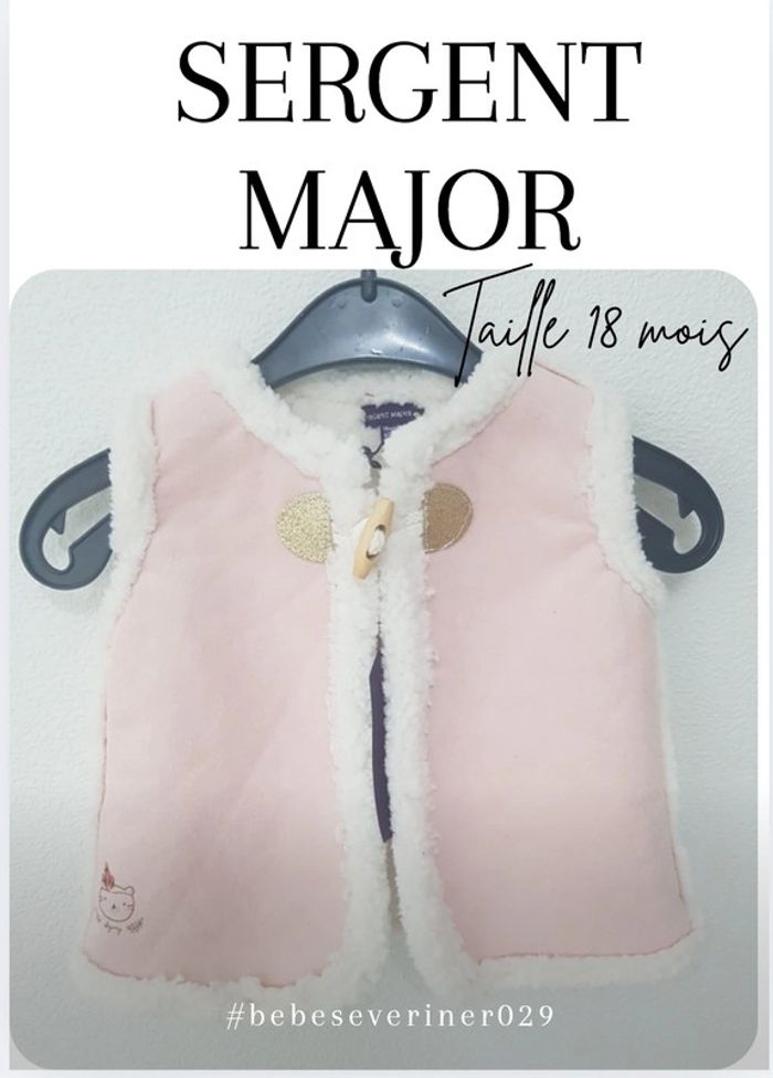 Veste sans manches Sergent Major 18 mois