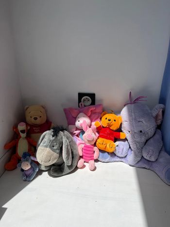 Lot peluches Winnie l’ourson