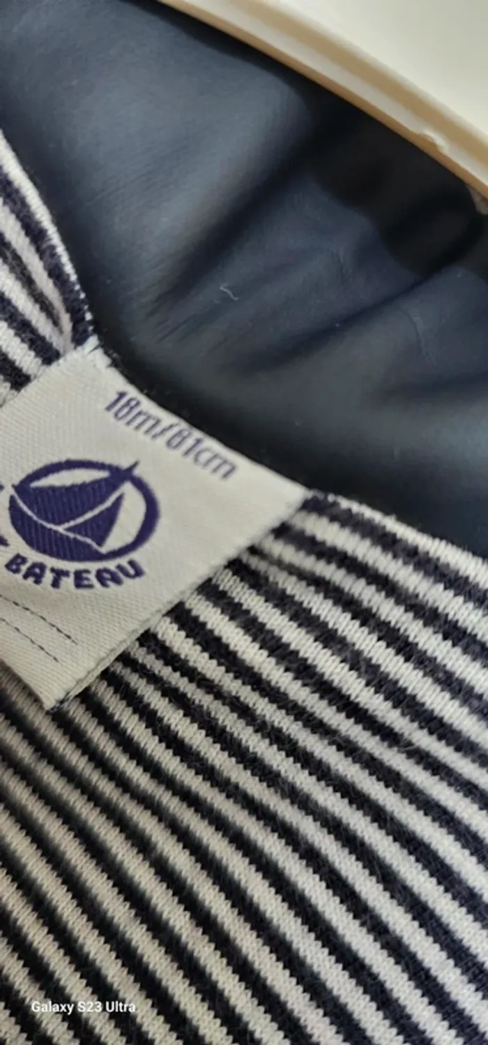 Ciré Imper Parka Trench Déperlant Petit Bateau Taille 18 mois - photo numéro 3