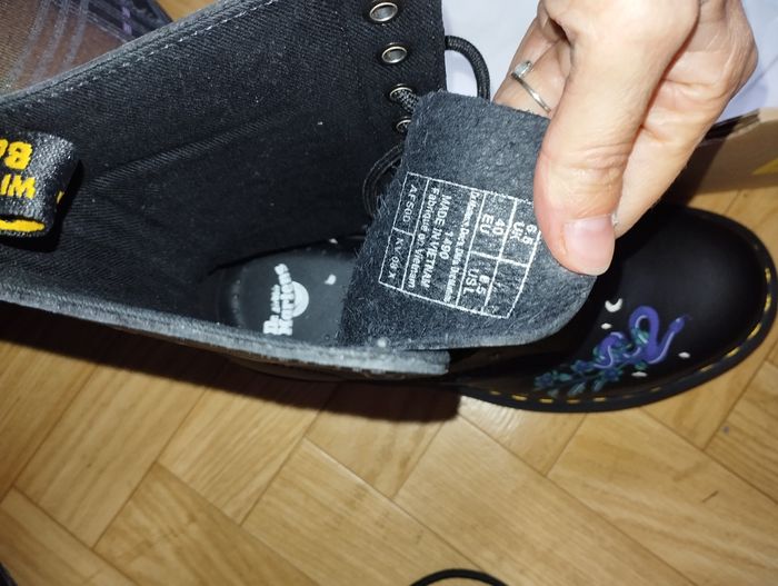 DR Martens taille 40 neuves floral - photo numéro 7