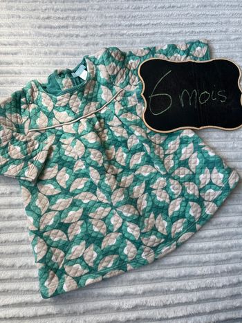 Robe manches longues Obaibi 6 mois