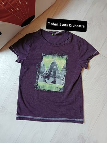 T-shirt Orchestra 4ans garçon 