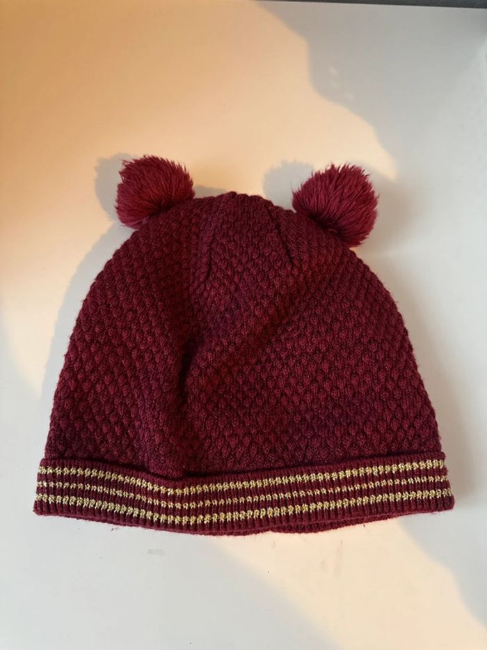 Bonnet bordeaux Sergent Major – Taille 4 - 56 cm