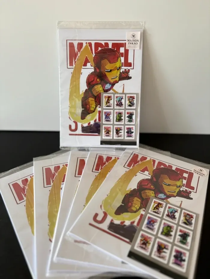 Affiches “Mini Marvel” pour chambre enfant