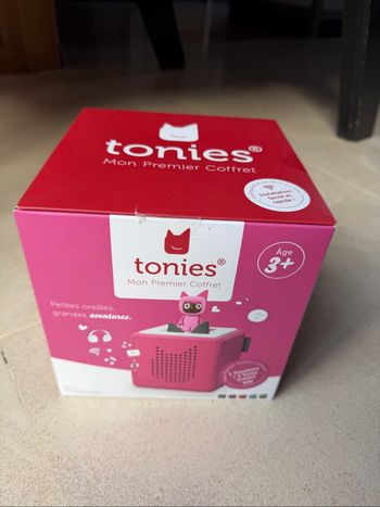 Toniebox rose neuve garantie