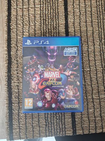 Jeu PS4/PS5 marvel vs capcom infinite