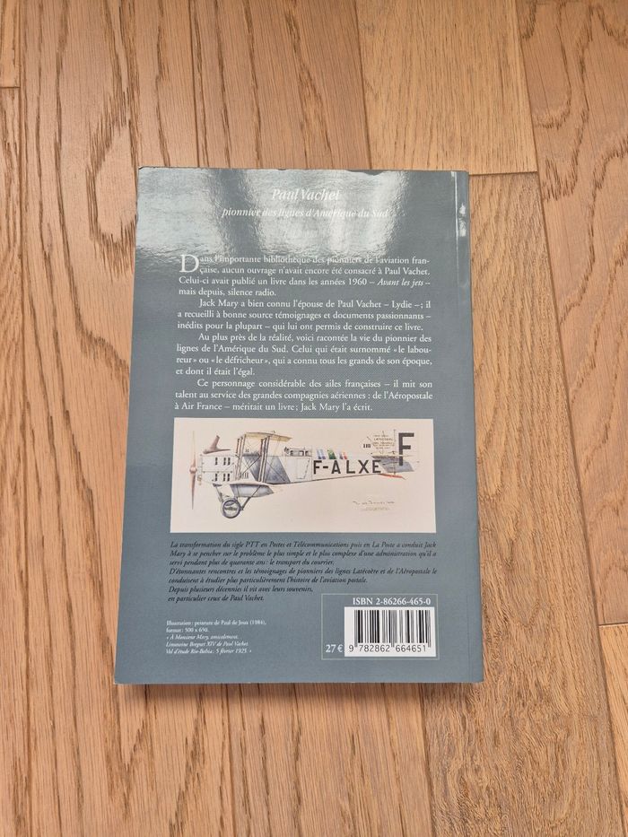 Livre Paul Vachet pionnier des lignes d'Amérique du sud, neuf 🛫 - photo numéro 2