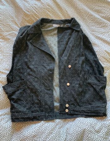 Veste en jean sans manche
