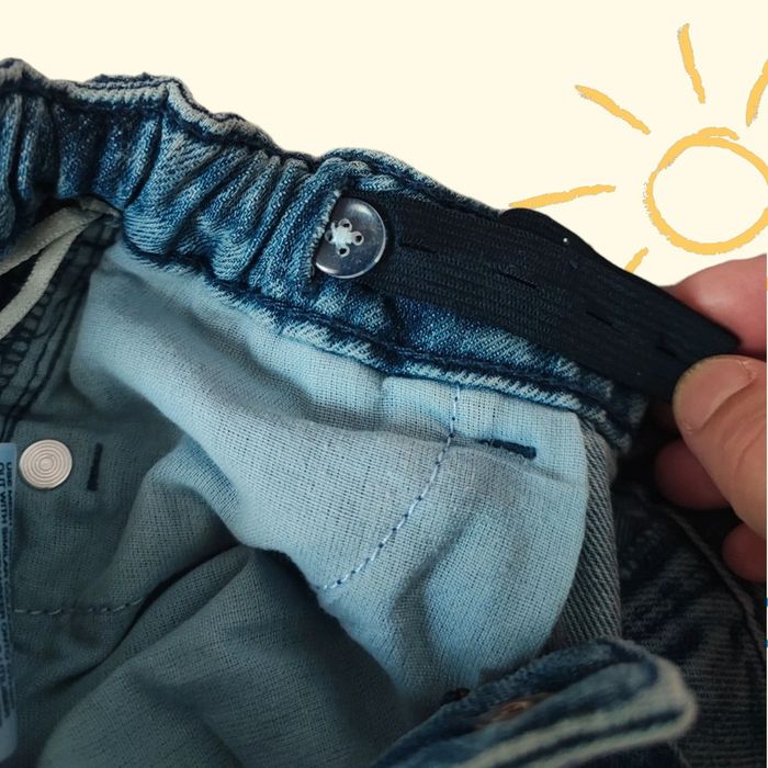 Très beau short jean avec sequins - photo numéro 4