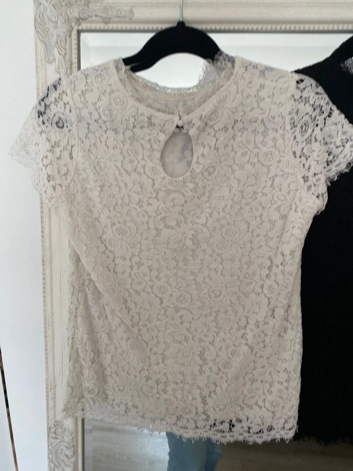 Lot teeshirt dentelles - photo numéro 3