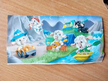 Figurines collection moutons Kinders 2025