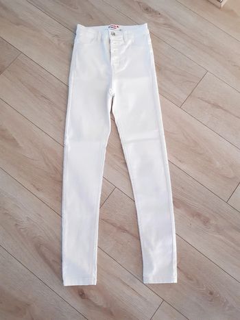Jean fille blanc Jennyfer taille 32