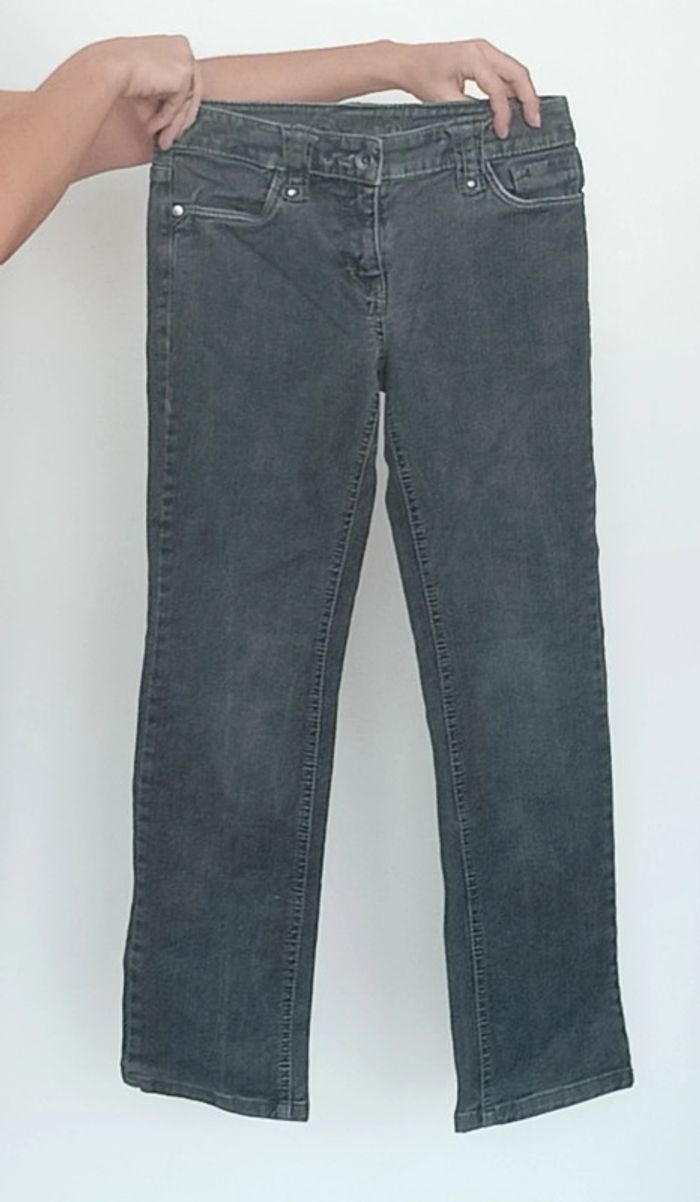 Jean noir droit Esprit taille 38 - photo numéro 3