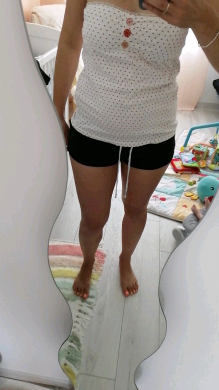 Top bustier femme