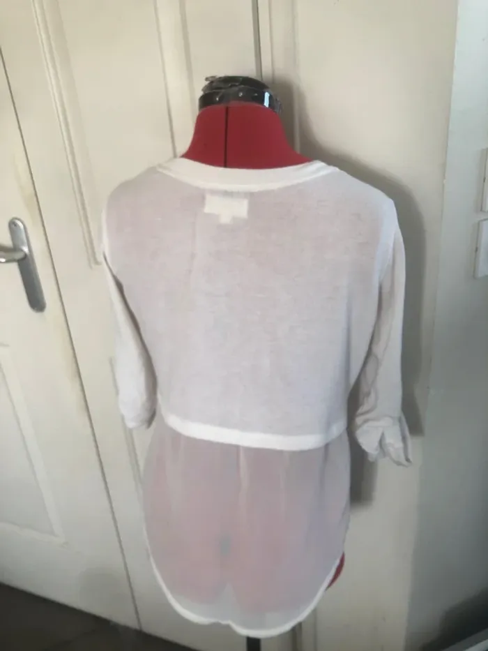 Haut manches 3/4 T36 femme 👚 - photo numéro 3
