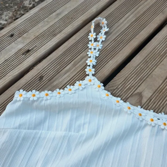 Débardeur marguerite taille 0XL - photo numéro 2