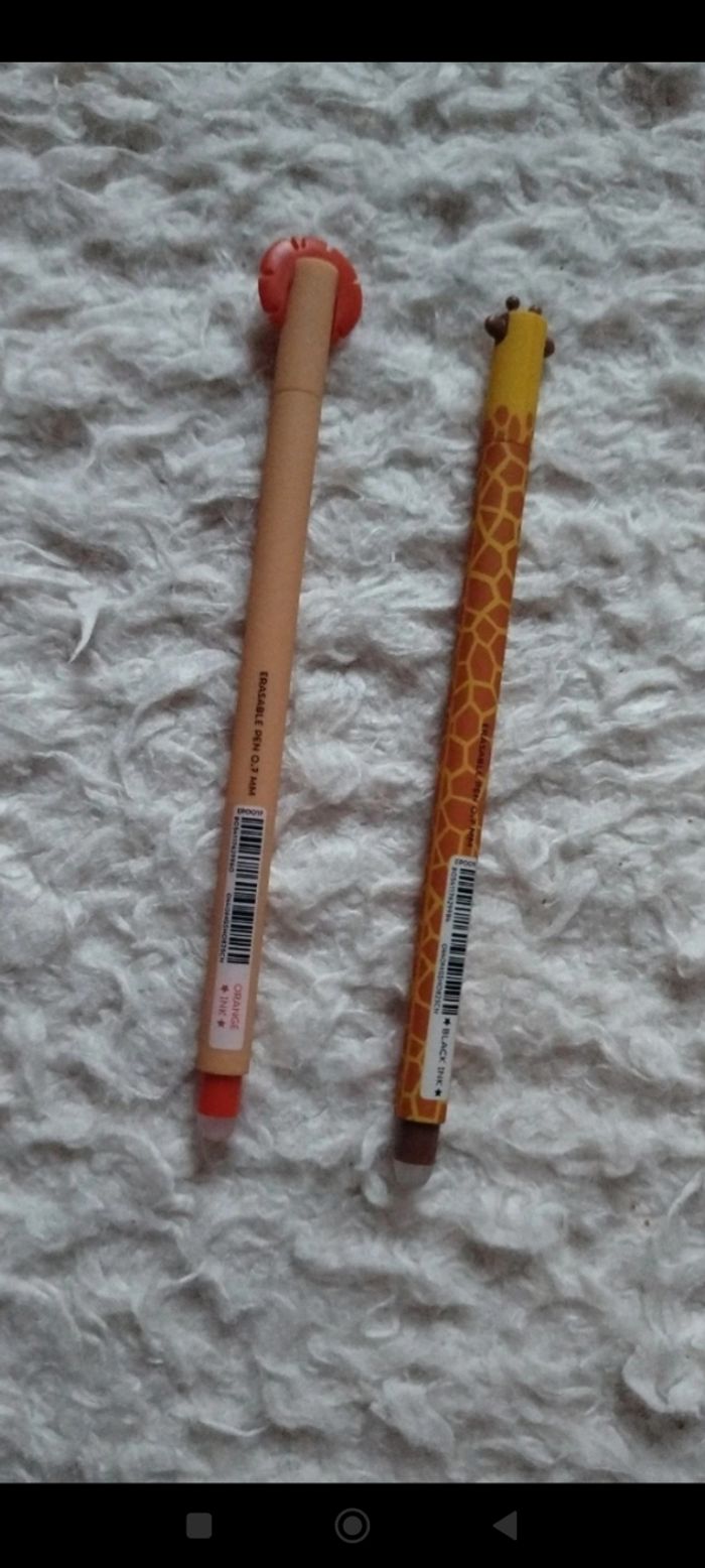 Legami stylo lion et girafe - photo numéro 3