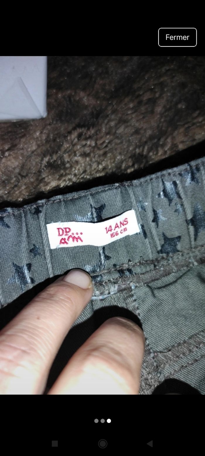 Pantalon fille e7 - photo numéro 3