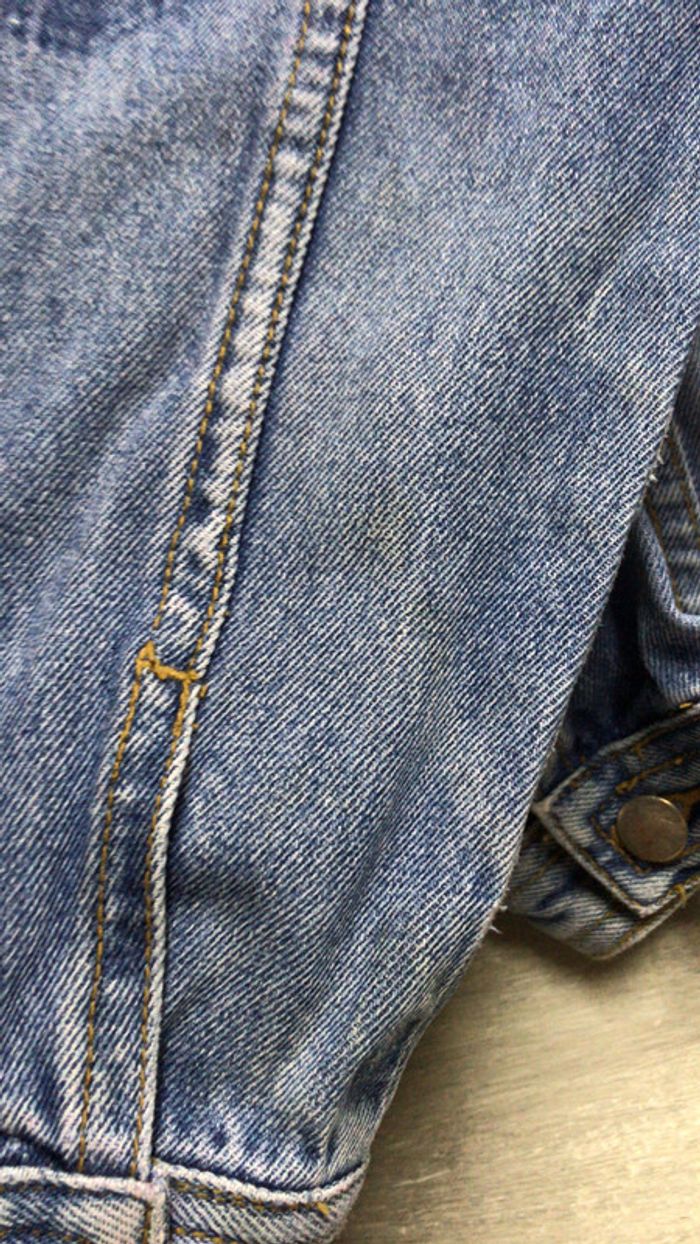 Veste en jeans bleu - photo numéro 3