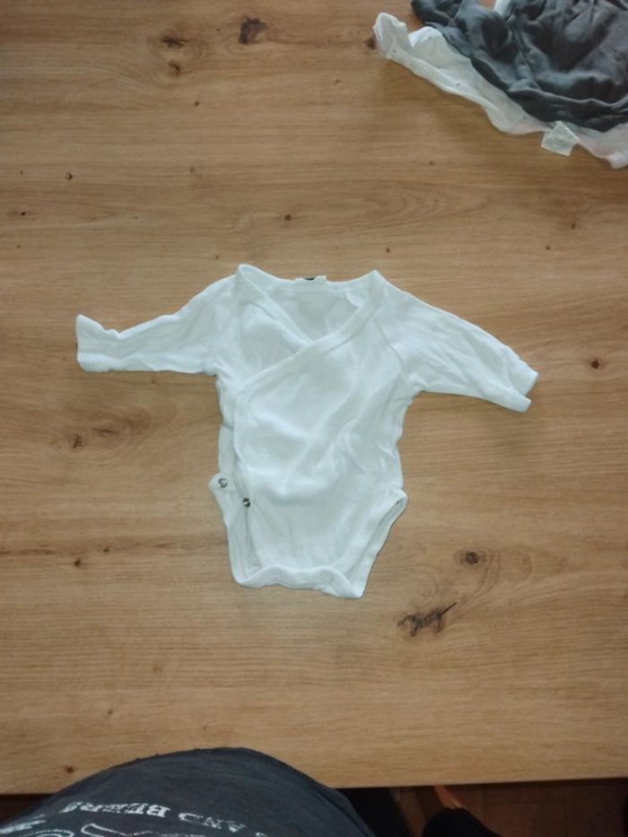 Lots de 3 bodies fille manche longue  taille naissance - photo numéro 5
