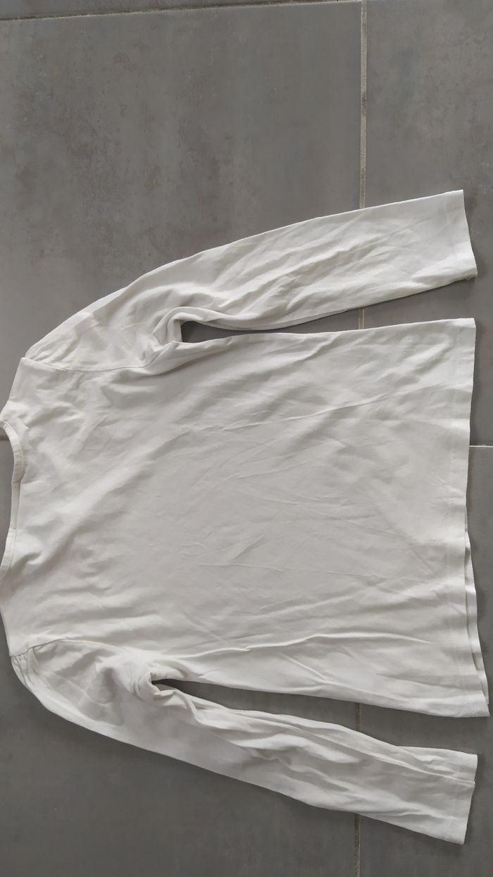 Tee-shirt manches longues singe emoji 10 ans - photo numéro 6