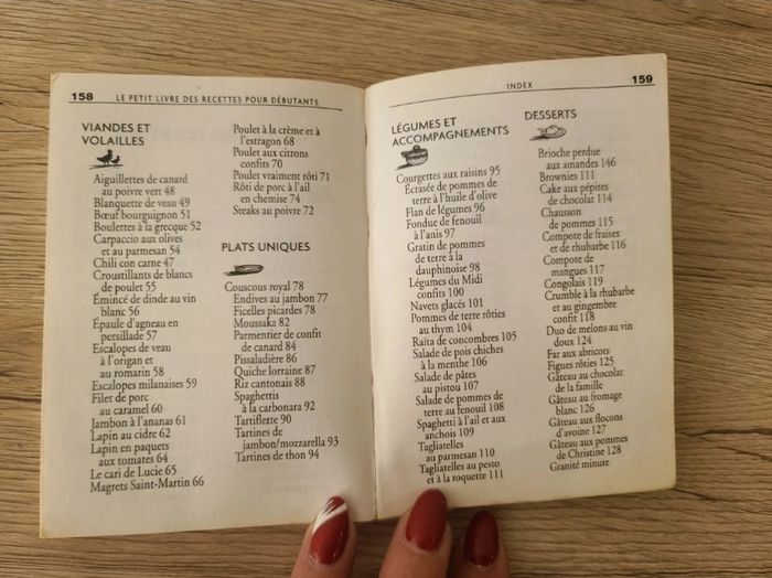 Livre de recettes cuisine pour débutant - photo numéro 4