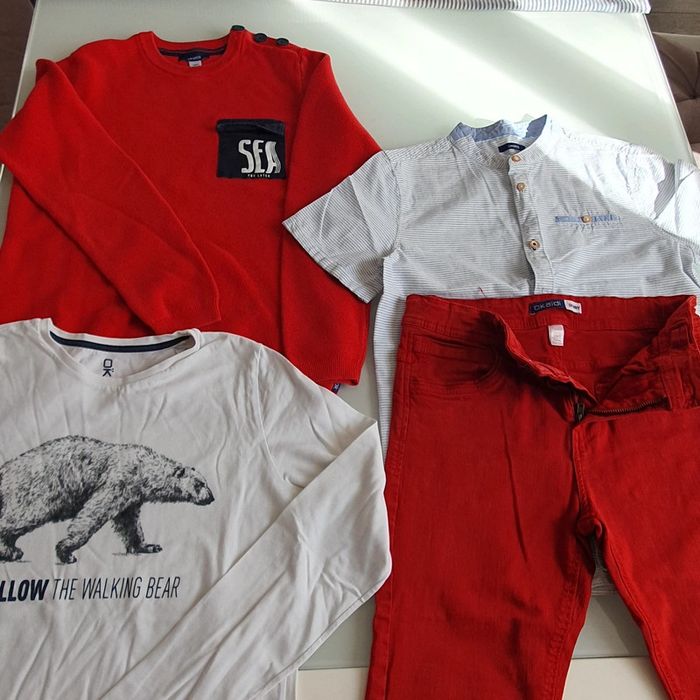 Lot 12 ans Okaïdi 4 vêtements