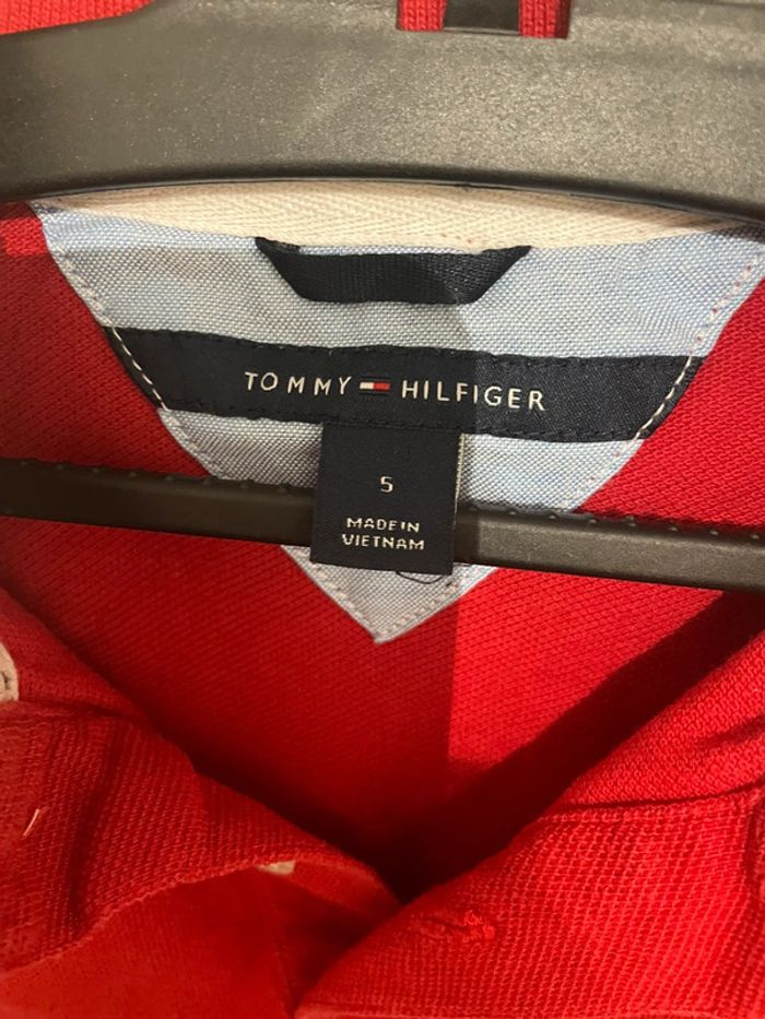 Polo MC Tommy Hilfiger 5 ans - photo numéro 10