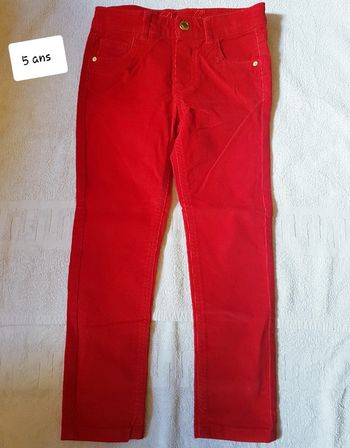 Pantalon velour primark 5 ans