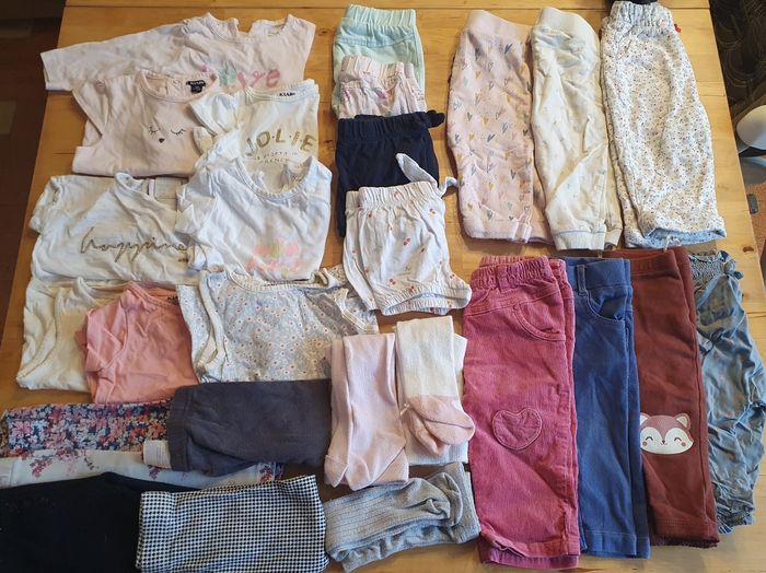 Lot vetement 6 mois haut et pantalon