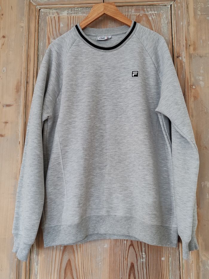 Sweat Fila Gris - photo numéro 2