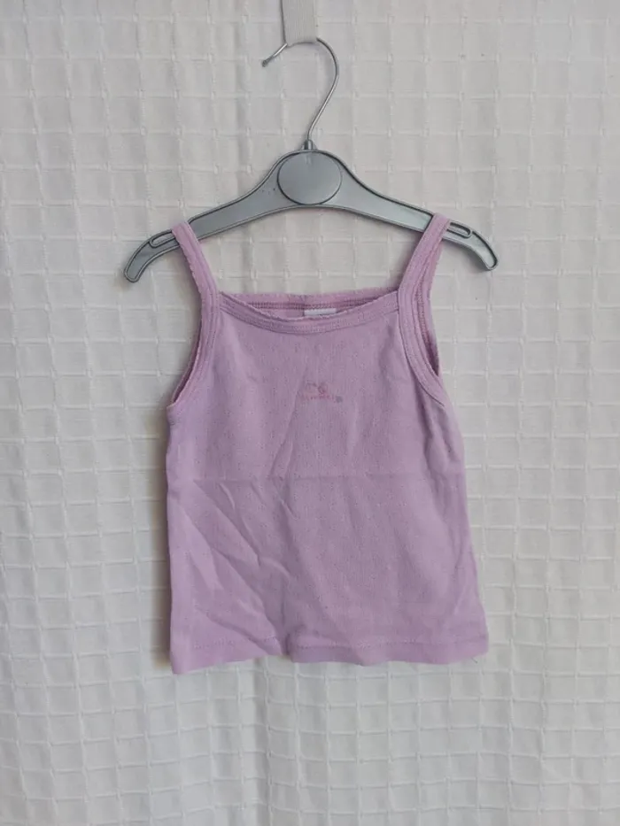 Maillot de corps bretelles 2 ans Petit Bateau