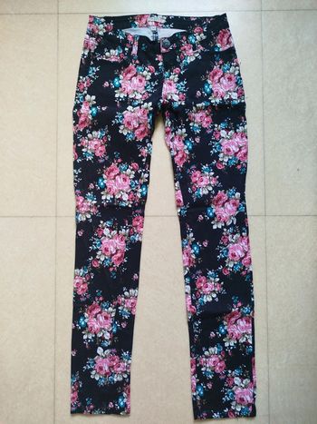 Pantalon fleurie