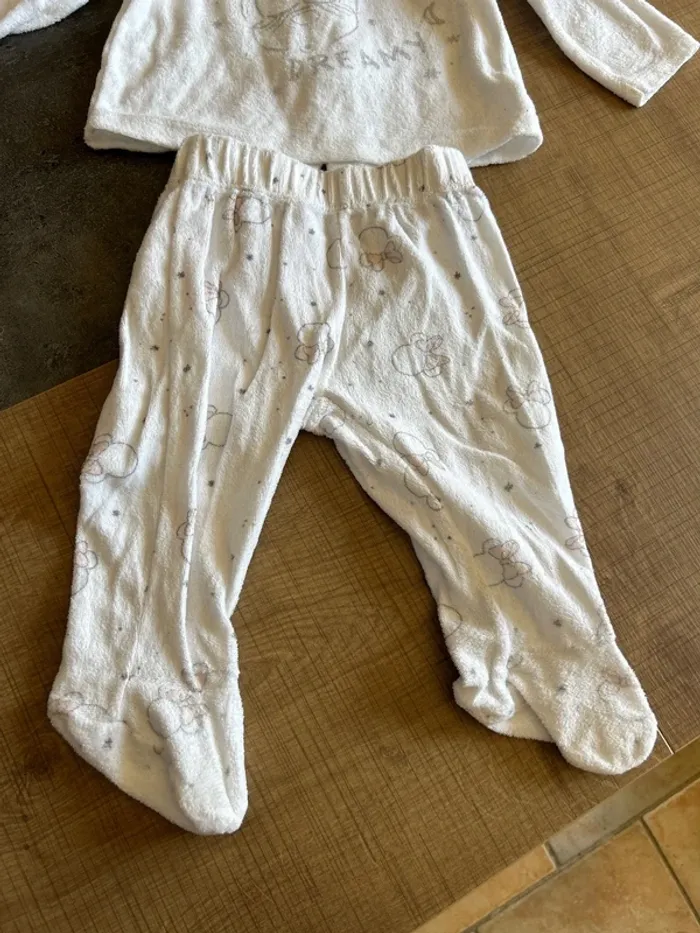 Pyjama 2 pièces ben fille, 9 mois, Minnie - photo numéro 2