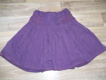 Jupe (1) doublée violette Lisa Rose 102 cm