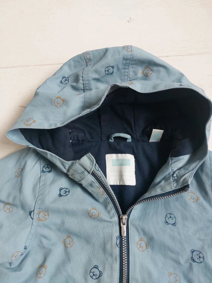 Imperméable bleu ourson Obaibi Taille 18 mois - photo numéro 2