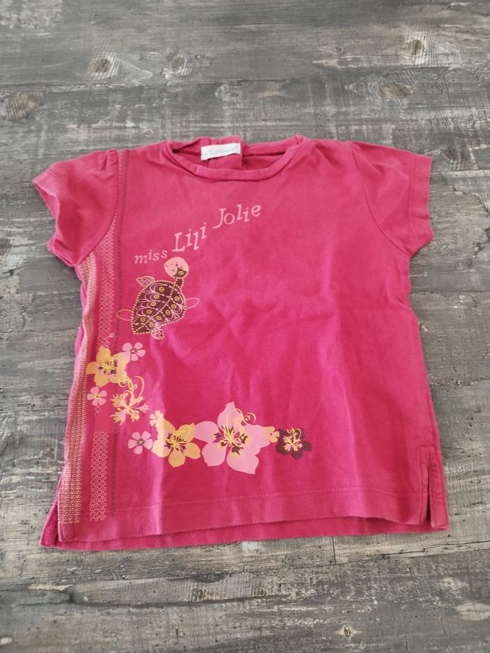 Tee shirt fille 2 ans - photo numéro 3