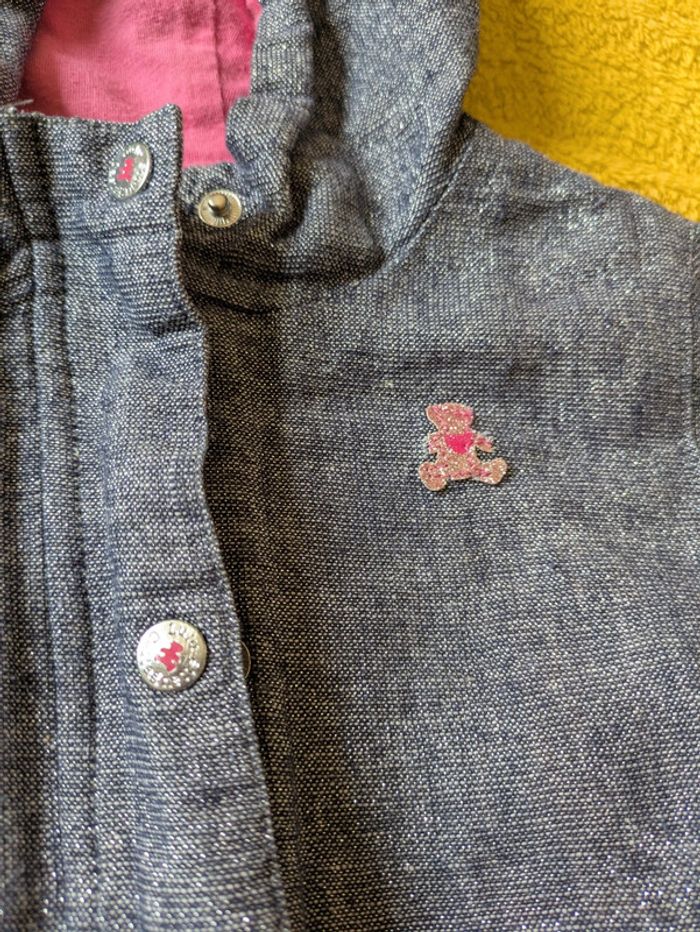Veste légère avec paillettes Lulu castagnette 4 ans - photo numéro 2