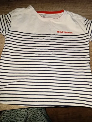 Tee shirt marinière 4 ans