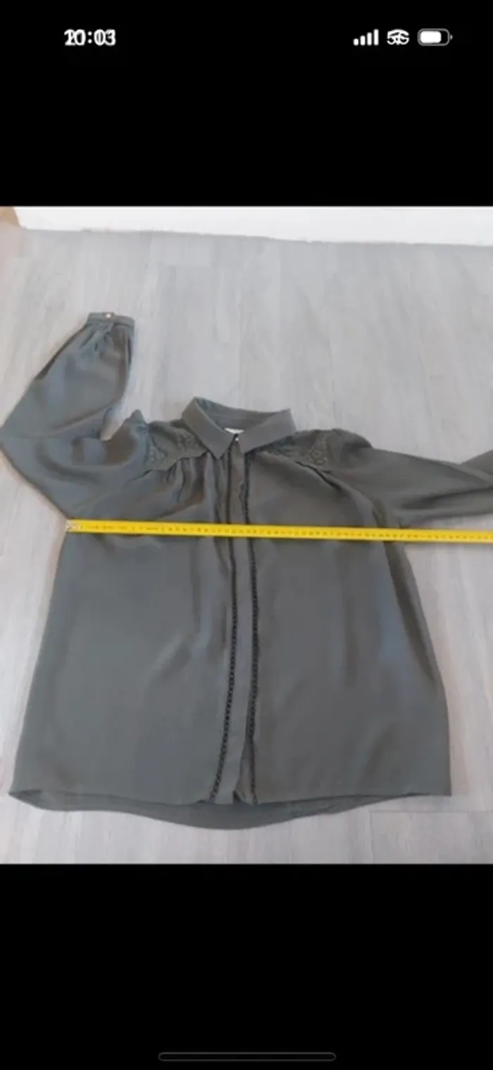 Chemise Naf Naf taille 34 - photo numéro 6