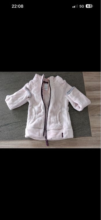 Vends veste chaude, polaire, fille en très bon état