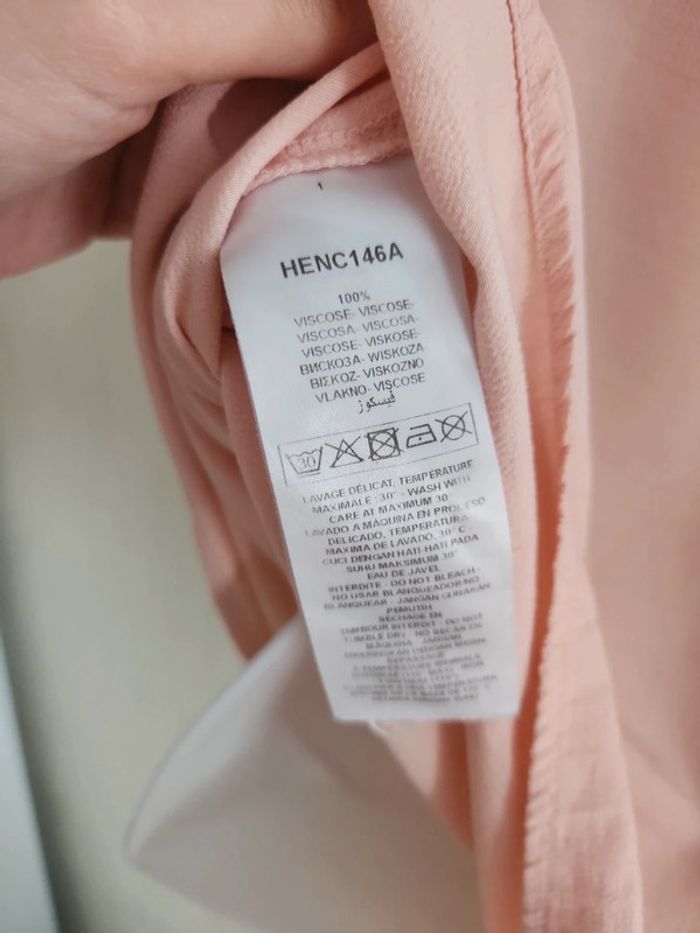 Haut fluide sans manches rose pâle Naf Naf 36 - photo numéro 7