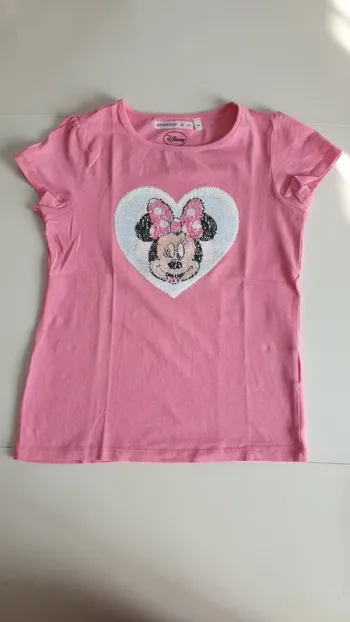 Tee-shirt rose Minnie 134