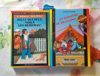 2 DELIRE Bayard Poche Sauve qui peut voilà les Herdman ET Le chouchou de Madame