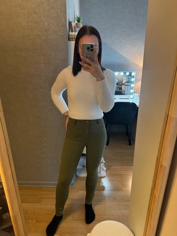 Pantalon skinny taille haute