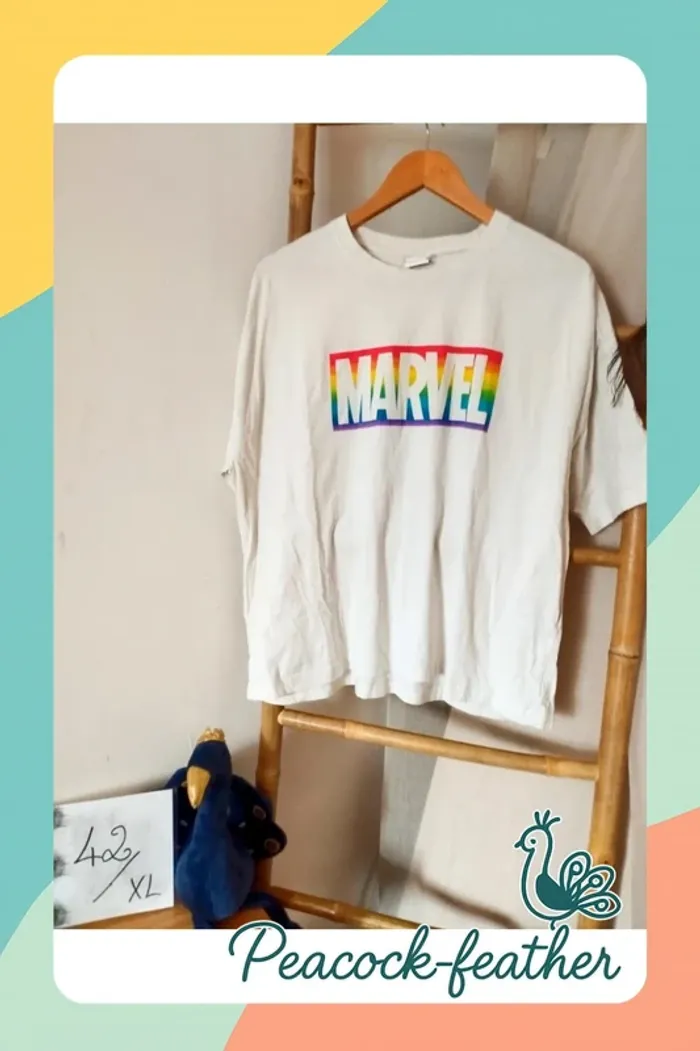 T-shirt marvel xl